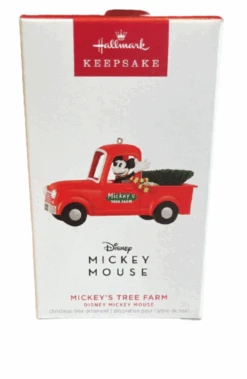 Hallmark 2023 Keepsake Disney Mickey's Tree Farm Christmas Ornament New With Box