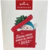 Hallmark 2023 Keepsake Smiles Across The Miles Christmas Ornament New With Box