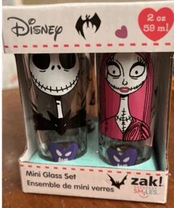 Zak Disney Nightmare Before Christmas Jack Sally Mini Glass Set New With Tag -I Love Characters 9db87d44 de4d 5f94 b593 782717b4db01