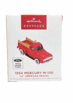 Hallmark 2023 Keepsake Mini 1954 Mercury M-100 Christmas Ornament New With Box