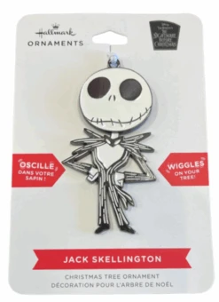 Hallmark Nightmare Before Christmas Jack Wiggles Metal Ornament New With Card -I Love Characters a3abd594 1175 5f4e bdcc d9836d63679d