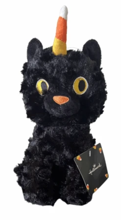 Hallmark Black Cat Halloween CATICORN Plush Stuffed Candy Corn 9" New With Tag -I Love Characters a5b58428 f38b 594d bd8c bd791323418d