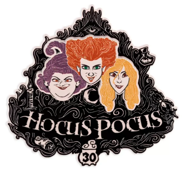 Disney Parks Halloween 2023 Hocus Pocus 30th Jumbo Pin Limited New With Box 2 Disney Parks Halloween 2023 Hocus Pocus 30th Jumbo Pin Limited New With Box - Image 2
