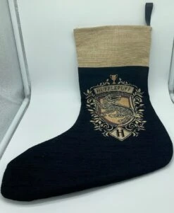 Universal Studios Harry Potter Hufflepuff Mascot Christmas Stocking New With Tag