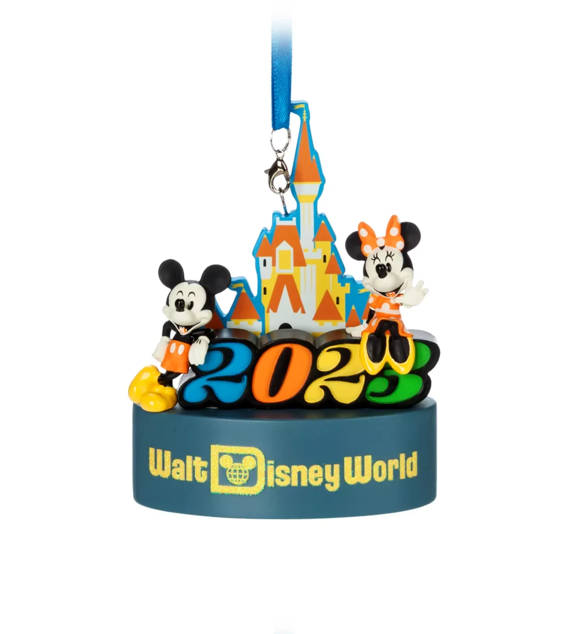 Disney Walt Disney World 2023 Mickey And Minnie Light-Up Christmas Ornament New 1 Disney Walt Disney World 2023 Mickey And Minnie Light-Up Christmas Ornament New