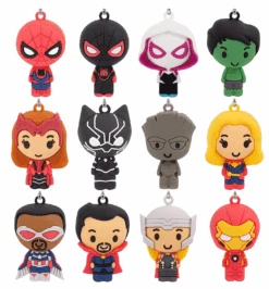 Disney Hallmark Marvel Countdown Calendar Christmas Tree Set With 12 Mini Ornaments New