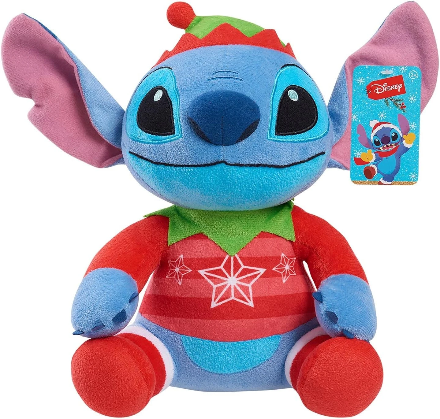 Disney Holiday Stitch With Snowflake Sweater Large Plush New With Tags 3 Disney Holiday Stitch With Snowflake Sweater Large Plush New With Tags - Image 3