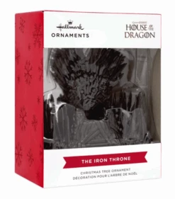 Hallmark House Of The Dragon The Iron Throne Christmas Ornament New With Box