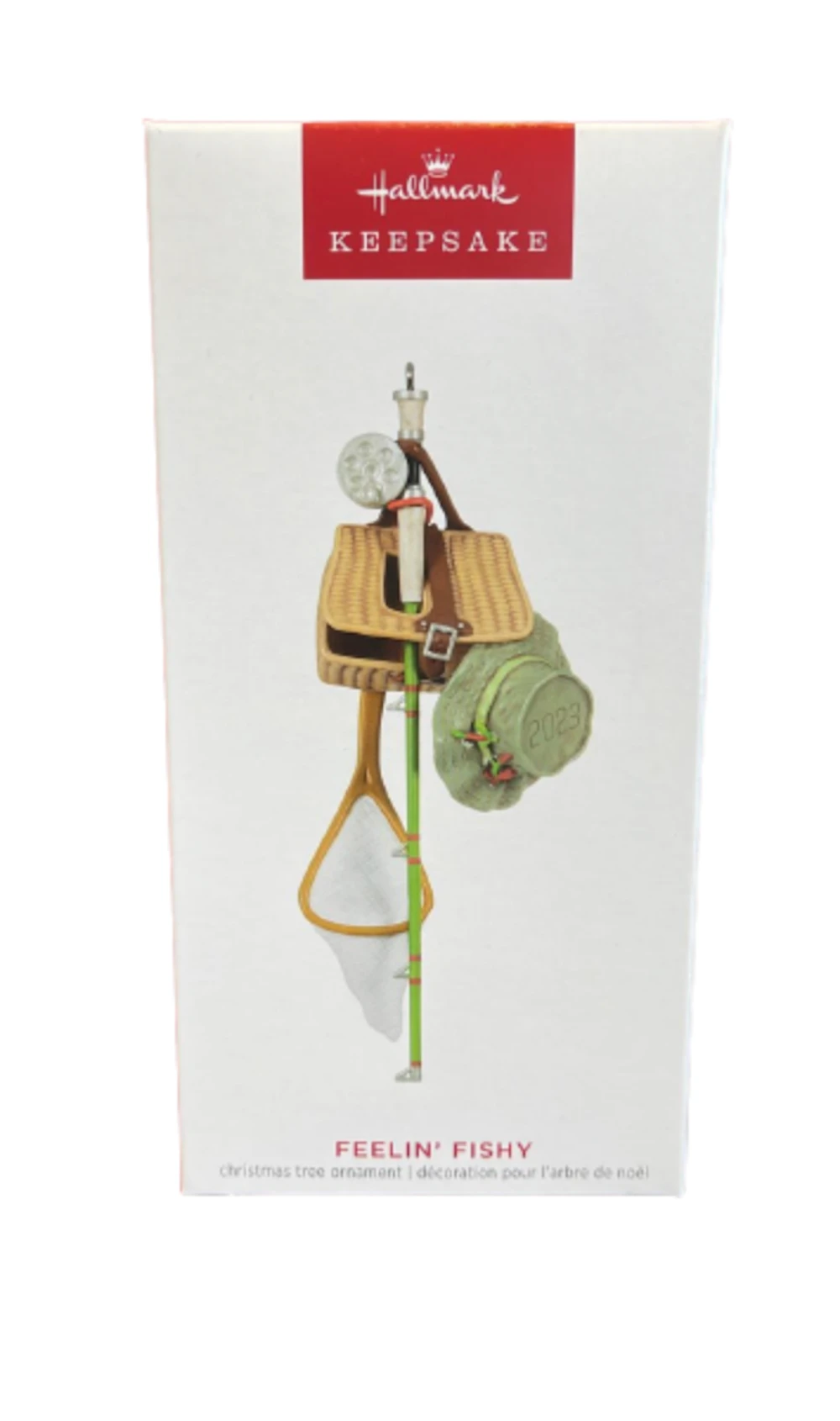 Hallmark 2023 Keepsake Feelin' Fishy Christmas Ornament New With Box