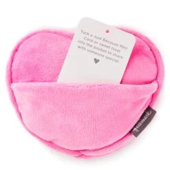 Hallmark Valentine Love XOXO Candy Heart Pink Plush With Pocket New With Tag -I Love Characters c3b24945 e13a 53b8 9faf c917c8431d75