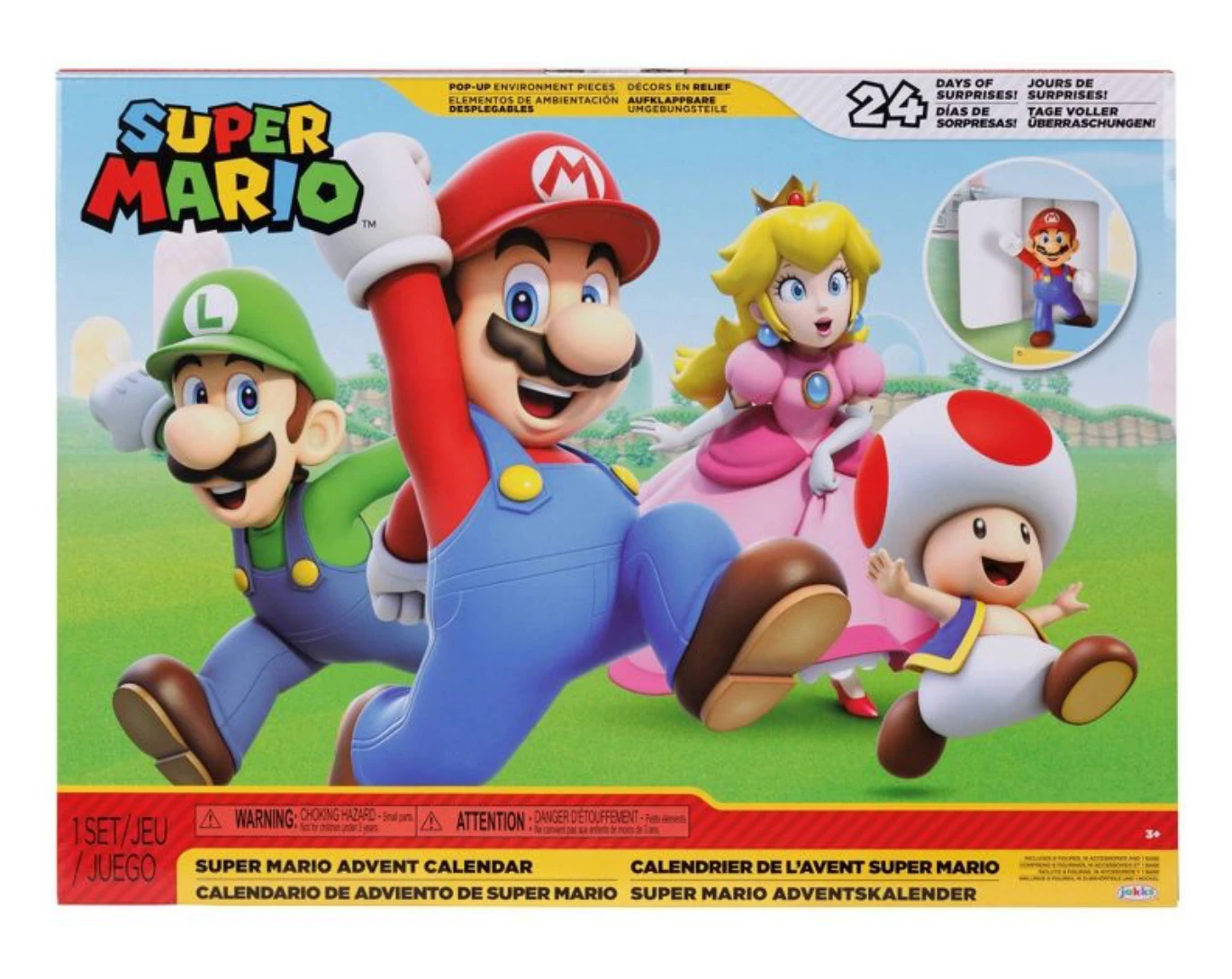 Nintendo Super Mario Pop-Up Environment Advent Calendar New With Box 2 Nintendo Super Mario Pop-Up Environment Advent Calendar New With Box - Image 2