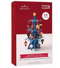 Disney Hallmark Marvel Countdown Calendar Christmas Tree Set With 12 Mini Ornaments New -I Love Characters c7f71d30 84c4 5ada bfa7 10c6c915d776