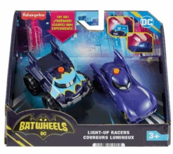 Disney Fisher-Price DC Batwheels Racers Bam And Buff Diecast Toy New With Box
