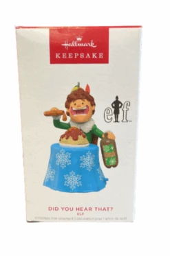 Hallmark 2023 Keepsake Elf Did You Hear That? Musical Christmas Ornament New Box -I Love Characters c9feda3d 7736 5206 9c7d 2546273b6619