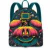 Disney Parks Halloween 2023 Mickey Pumpkin Glows In The Dark Loungefly Backpack