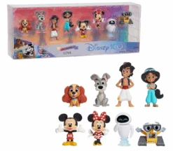 Disney100 Years Of Love Celebration 8-Piece Figure Pack Play Toys New With Box