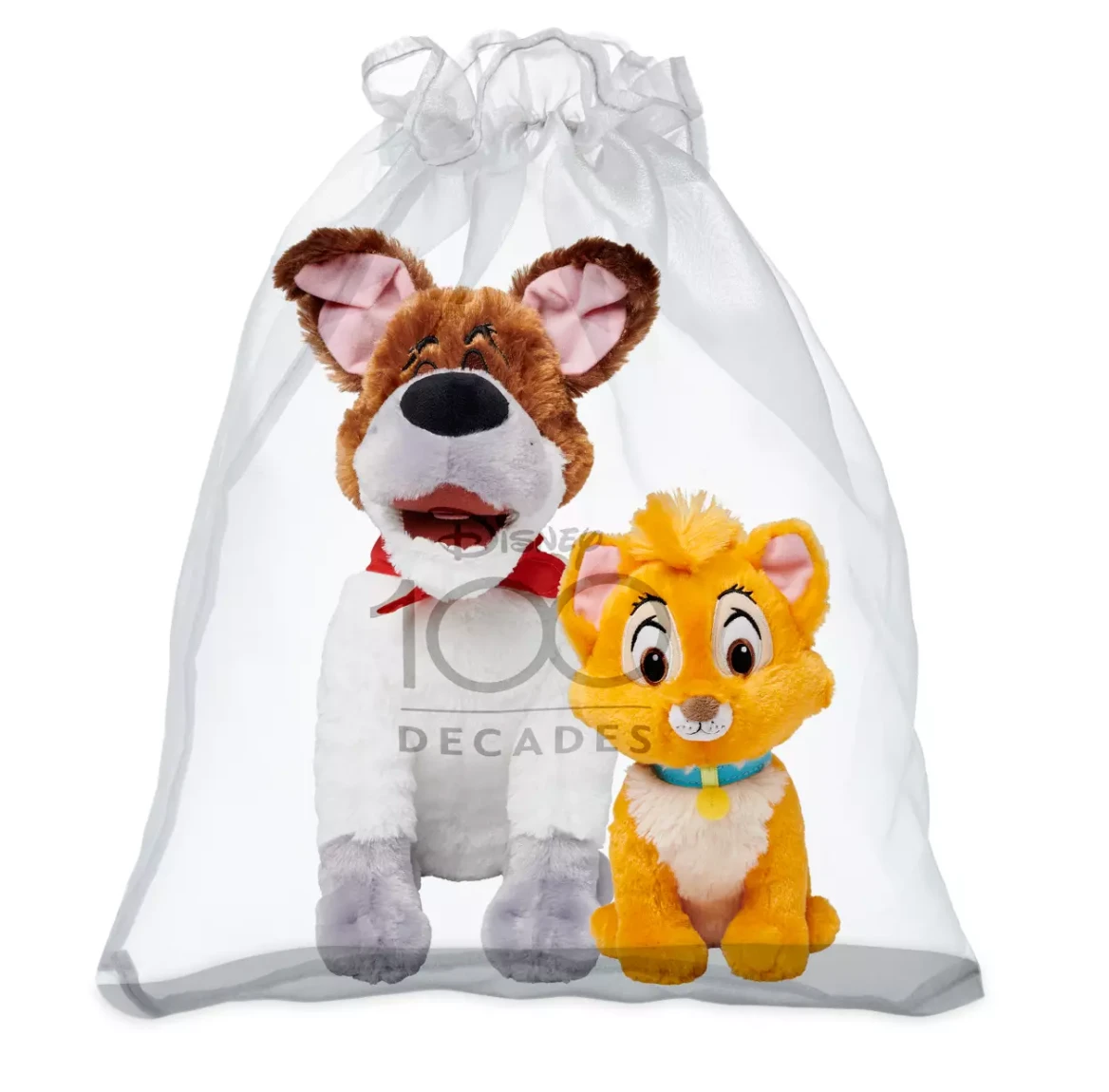 Disney Disney100 Decades 1980s Collection Oliver And Dodger Plush Set New 1 Disney Disney100 Decades 1980s Collection Oliver And Dodger Plush Set New