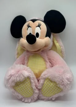 Disney Store Pink And Yellow Minnie Easter Bunny Plush New With Tag -I Love Characters d405a042 8cf5 5663 beed 9e50693185d7