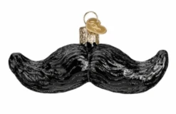 Old World Christmas Mustache Glass Christmas Ornament New With Box 5 Old World Christmas Mustache Glass Christmas Ornament New With Box -I Love Characters d6f33683 5dd4 53fc a169 cdb8d0682553
