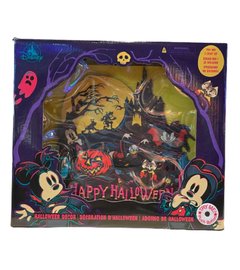 Disney Parks 2023 Mickey And Friends Light Up Halloween Decor New With Box 2 Disney Parks 2023 Mickey And Friends Light Up Halloween Decor New With Box - Image 2