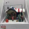 Merry Moments Led Lighted Christmas Holiday Village Tree House New With Box