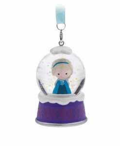 Disney Frozen Elsa Snow Globe Christmas Tree Ornament New With Tag