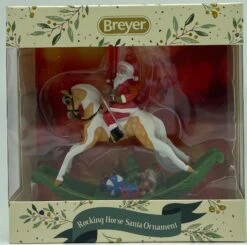 Breyer Horses 2021 Holiday Santa Christmas Ornament Rocking Horse New With Box