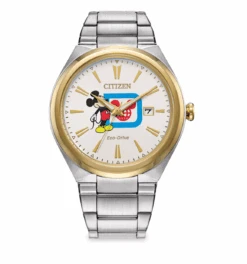 Disney WDW 50th Vault Timepiece Mickey Stainless Steel Watch Adults Citizen New -I Love Characters de912d14 ce1e 5409 bf03 d5e5e28797be