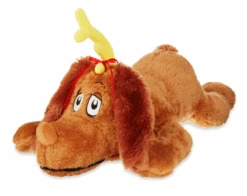Dr. Seuss Dr Seuss The Grinch Who Stole Christmas Max With Reindeer Horn Floppy Plush New