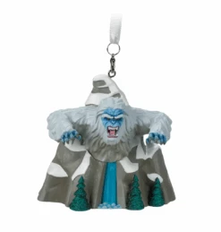 Disney Matterhorn And Abominable Snowman Sketchbook Christmas Ornament New W Tag