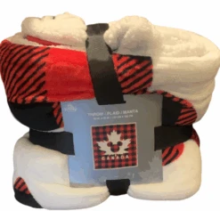 Disney Parks Epcot Canada Mickey Icon Maple Leaf Throw Plaid Manta Blanket New -I Love Characters e4a223b3 56c4 57f5 abd8 de60d8580cdb
