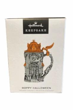 Hallmark 2023 Keepsake Hoppy Halloween Beer Stein Ornament New With Box