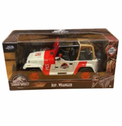 JURASSIC PARK Universal Studios Jurassic World Jeep Wrangler Die Cast New With Box -I Love Characters e6093cf4 5bab 510e aca4 1312ec1361c7