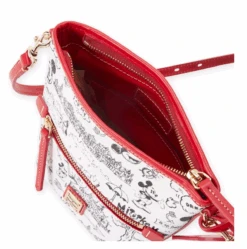 Disney Parks Mickey Sketch Art Dooney & Bourke Crossbody Bag New With Tag -I Love Characters e93b7ae4 bef5 5867 a7cd d678f5f5df36