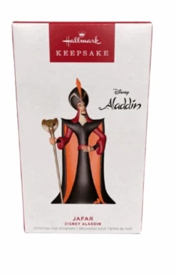Hallmark 2023 Keepsake Disney Aladdin Jafar Christmas Tree Ornament New With Box