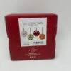 Lenox Macaron Christmas Ceramic Ornament Set Of 4 New With Box