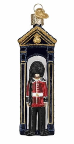 Old World Christmas Palace Guard Glass Christmas Ornament New With Box