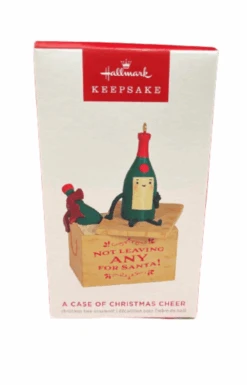 Hallmark 2023 Keepsake A Case Of Christmas Cheer Ornament New With Box