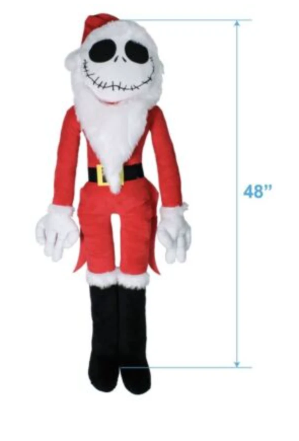Disney Nightmare Before Christmas Jack Sandy Clause 48" Jumbo Plush 4ft New With Tag 3 Disney Nightmare Before Christmas Jack Sandy Clause 48" Jumbo Plush 4ft New With Tag - Image 3
