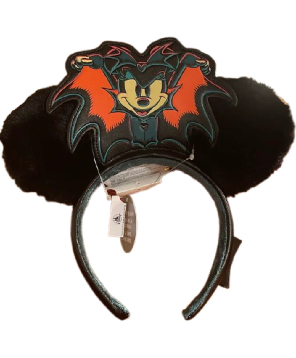 Disney Parks Halloween Mickey Vampire Glow In The Dark Headband New With Tag 3 Disney Parks Halloween Mickey Vampire Glow In The Dark Headband New With Tag - Image 3