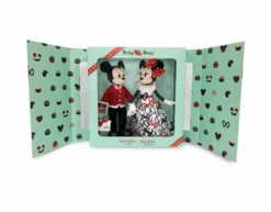 Disney Mickey And Minnie Limited Edition Valentine's Day Doll Set New With Box