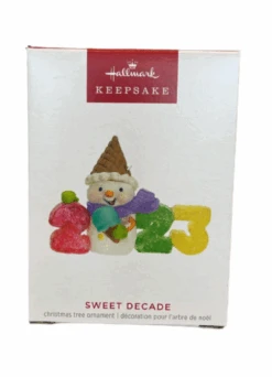 Hallmark 2023 Keepsake Sweet Decade Christmas Ornament New With Box