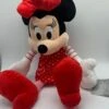Disney Store Minnie Mouse Valentine's Day With Hearts Dress Plush New With Tag