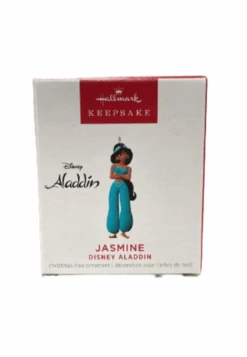 Hallmark 2023 Keepsake Mini Disney Aladdin Jasmine Christmas Ornament New W Box