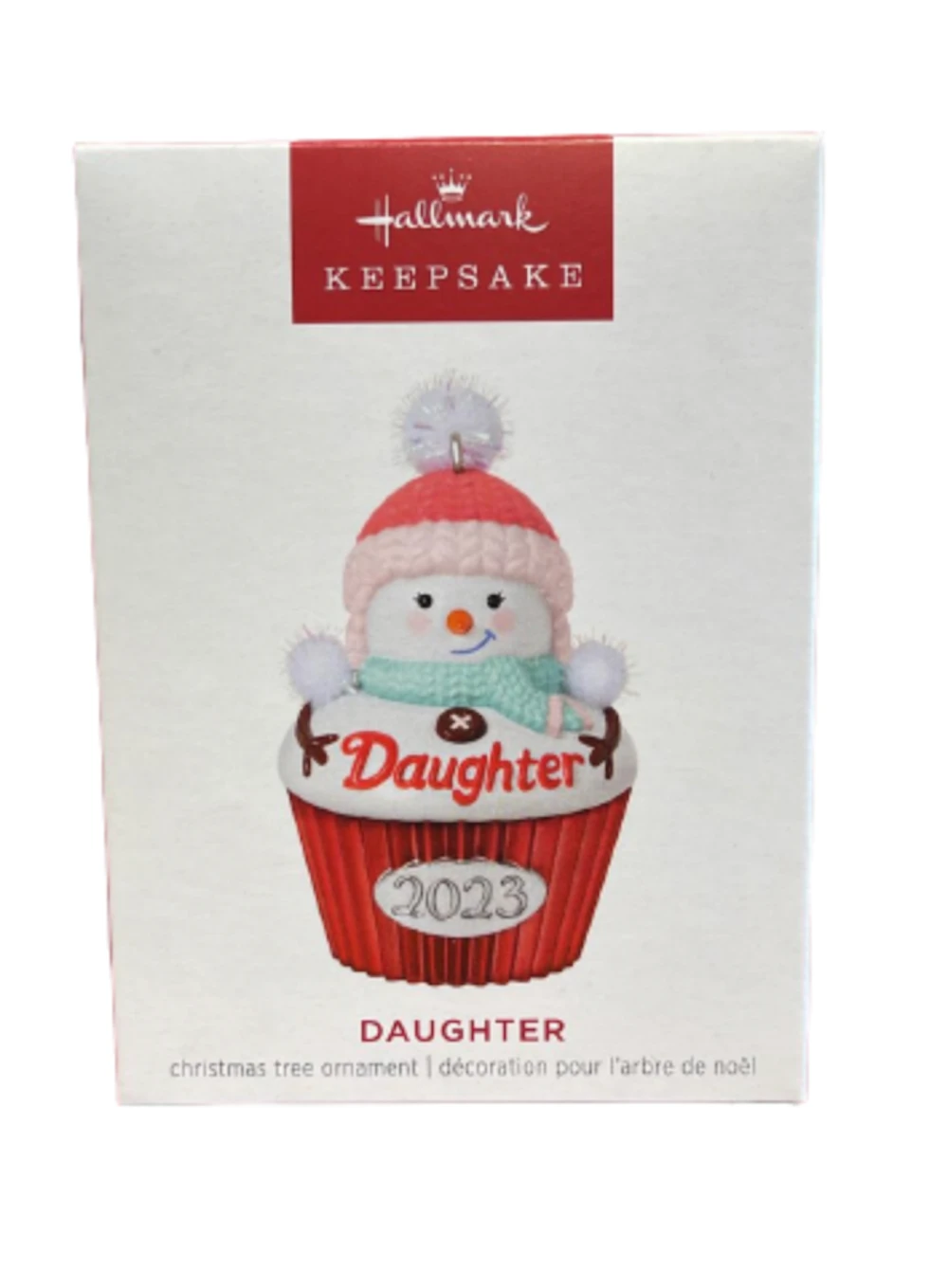 Hallmark 2023 Keepsake Daughter Cupcake Christmas Ornament New With Box 3 Hallmark 2023 Keepsake Daughter Cupcake Christmas Ornament New With Box - Image 3