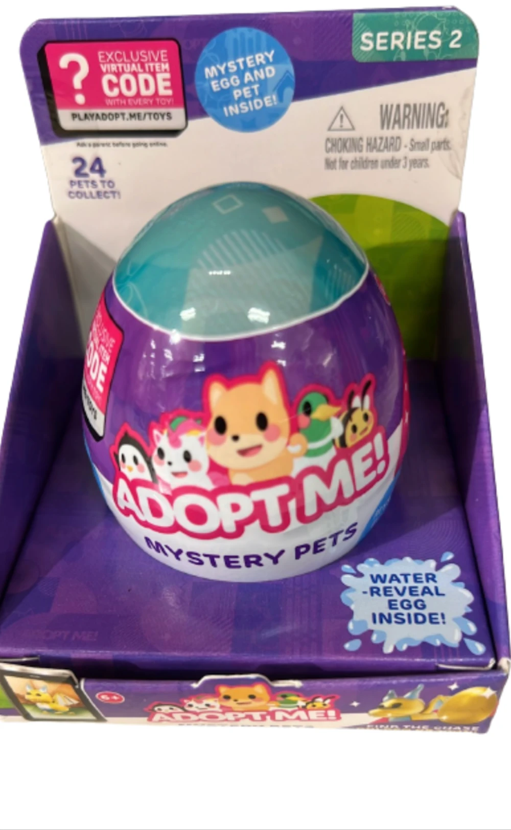 JAZWARES 1 ADOPT ME ! Series 2 Mystery Egg And Mini Pet Figure Randomly Selected New 3 JAZWARES 1 ADOPT ME ! Series 2 Mystery Egg And Mini Pet Figure Randomly Selected New - Image 3