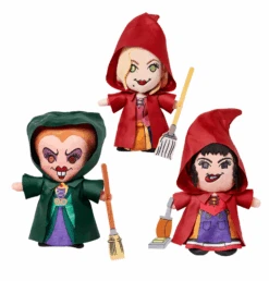 Disney Parks Halloween Hocus Pocus Sanderson Sisters Plush Set New With Tag