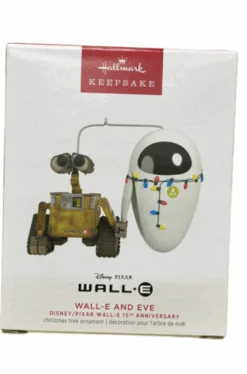 Hallmark 2023 Keepsake Disney 15th Wall-E And Eve Christmas Ornament New W Box